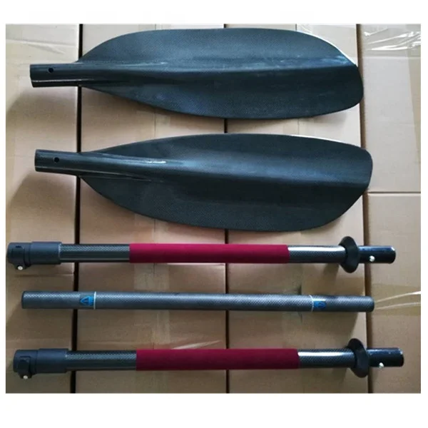Portable and Quality Cheap Custom Carbon Fiber Kayak Paddle