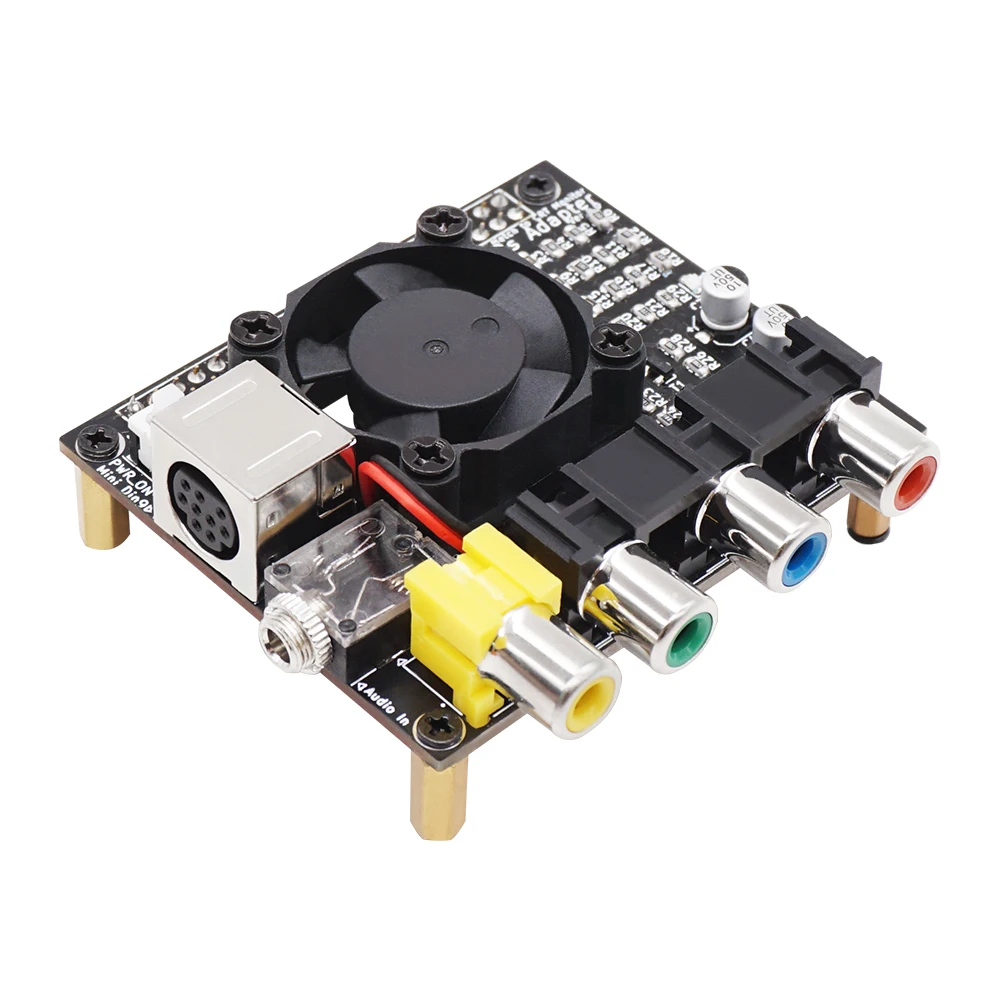 For SEGA MEGA Drive Output 240p Low Resolution Pi-rgbs RGBS Converter Adapter For Raspberry Pi 3b 3b+