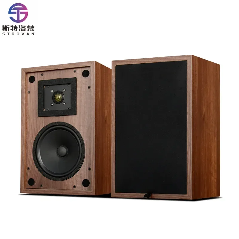

WZ-610(PVC) Speaker Bookshelf Speaker Wooden Case Passive None-Battery Lossless