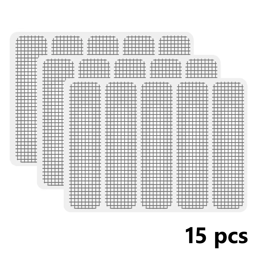 

10/20pcs Window Net Anti-mosquito Mesh Sticky Patch Repair Tape Screen Window Door Mosquito Netting Patch Repair Broken