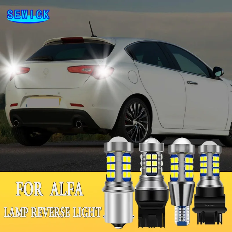 

2 шт. P21W светодиодный задний фонарь заднего противотуманного фонаря 7506 BA15S 1156 Canbus для Alfa Romeo Giulietta Mito 156 Giulia 147 156 Gt