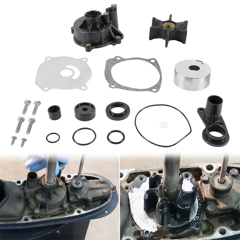 BRP/OMC 5001594 Water Pump Kit Fit for Johnson and Evinrude Marine Boat Outboard Motors Yacht Tools Boat Accessories 20 Pcs/Set