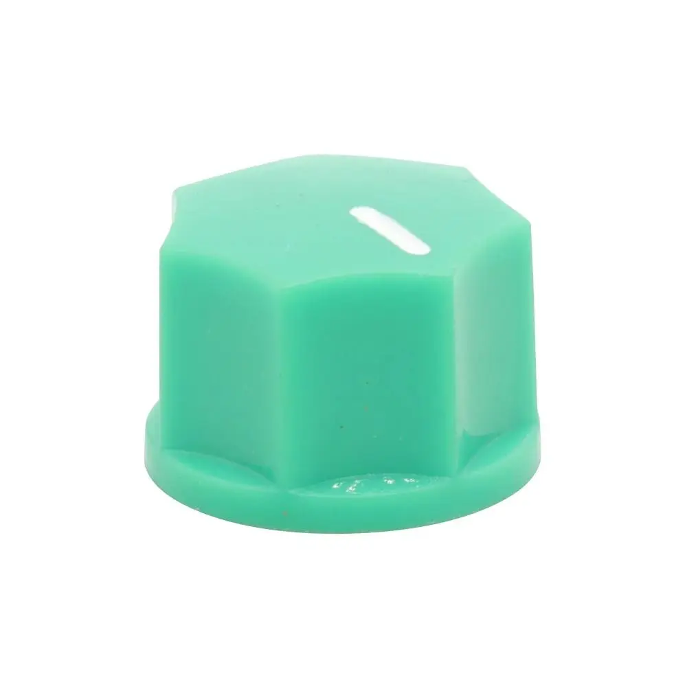 4Pcs 15x10.5mm Pointer Control Knob 6.35mm 1/4 Inch Shaft Hole ABS Plastic Guitar Effect Pedal Knob Side Set Screw