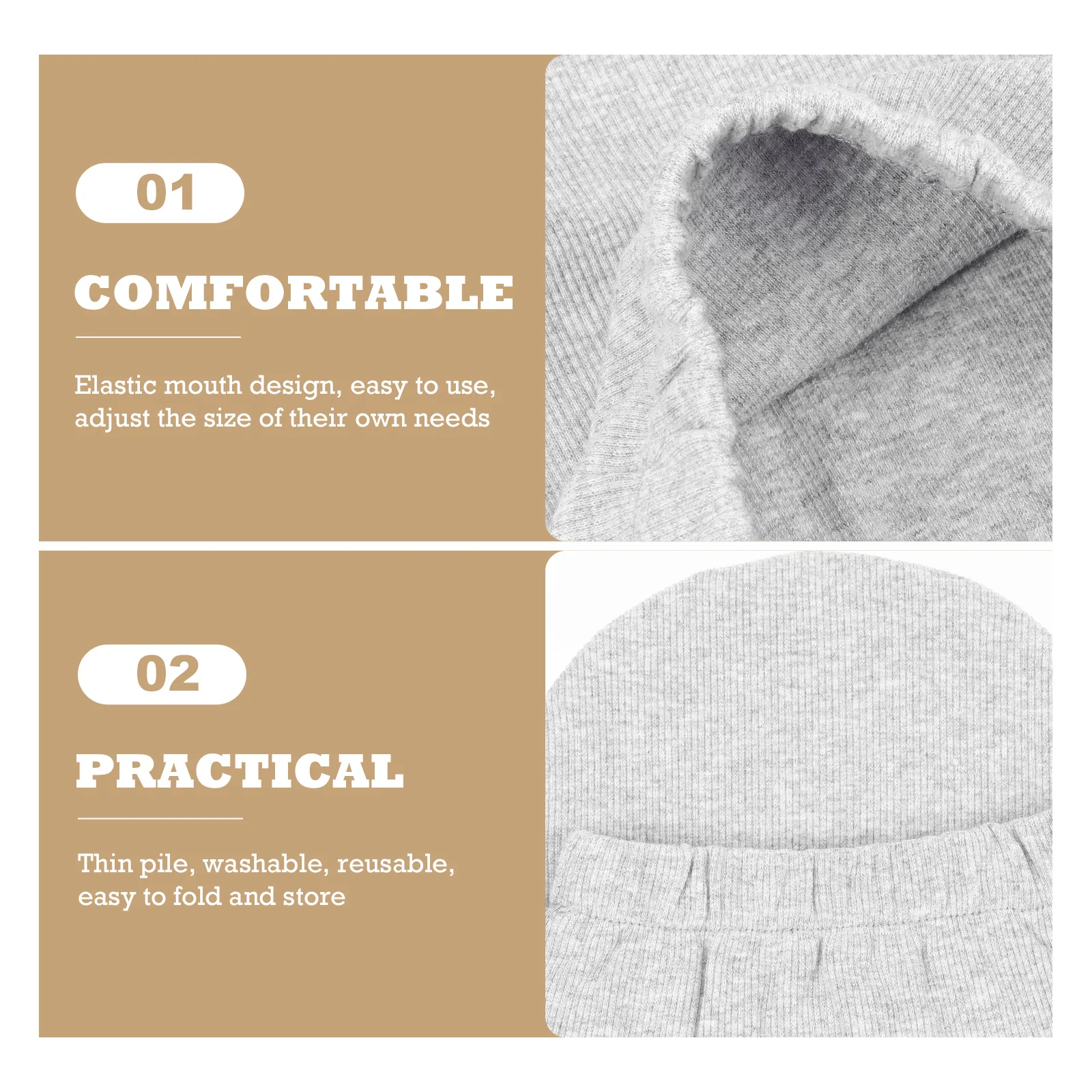 جورب رضاعة القدم غطاء جورب جبس دافئ للعناية بالمريض غطاء قدم ناعم من القطن قابل للتنفس لراحة السرير #3