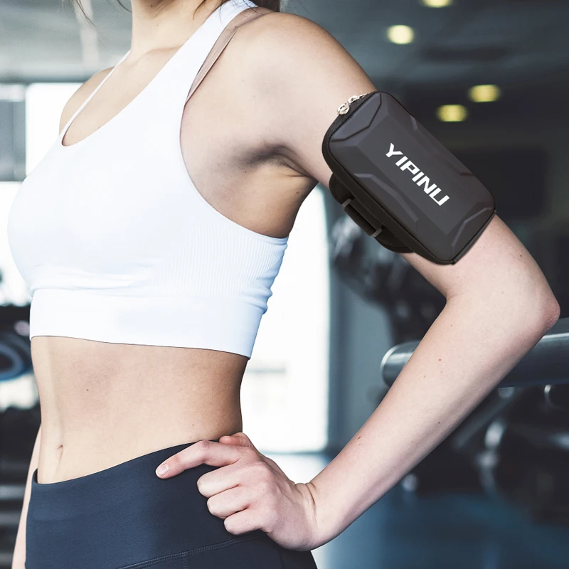 防水ユニセックス反射ランニングバッグ電話ケースカバースポーツアームバンドリストバッグサイクリングハイキングフィットネスリストレットポーチ