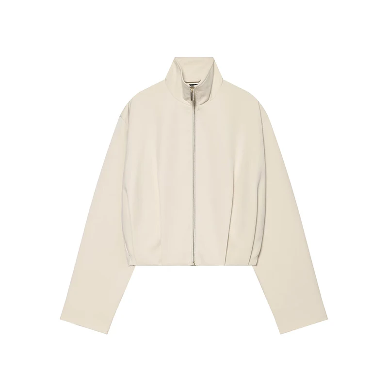 Jackets Women's Autumn 2026 New Fashion Loose High-necked Warm Women's Jackets Blouse Chic Autumn Street Leisure Youth Coats