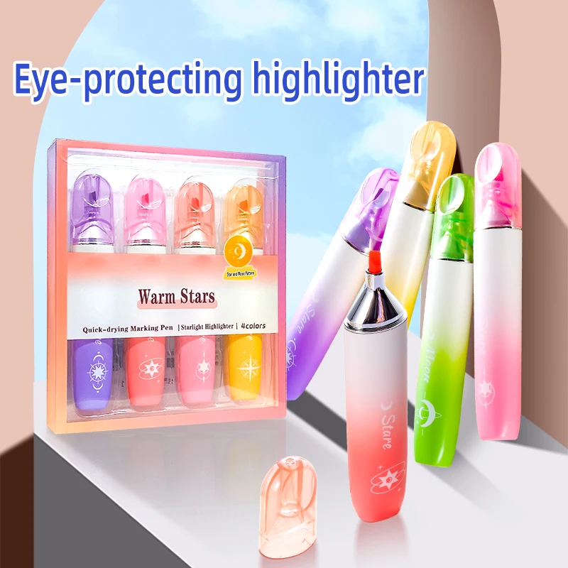 

Fluorescent Eye Protection Pen Set, Colored Macaron Pen, Student General Marking Key, Handheld Pen
