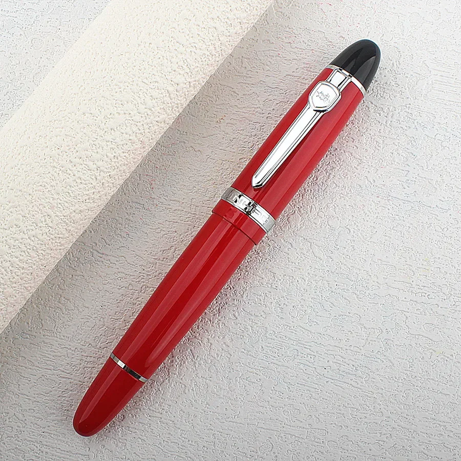 JINHAO Fountain Pen M/F/ Nib Retro Design Metal Elegant Material Clip Writing School Office Supplies Stationery