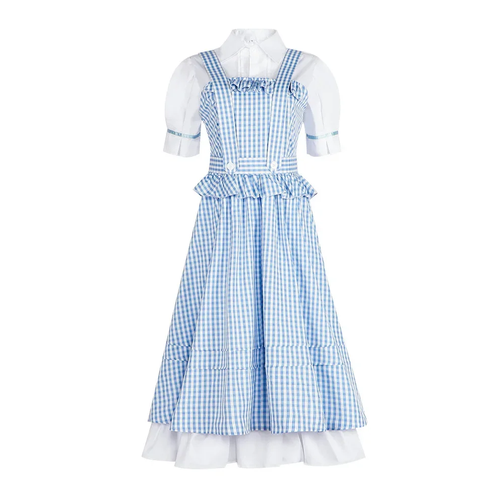 Game Identity V Little Girl Dorothy Dress Cosplay Costume Cute Picnic Suit Hallween Carnival Uniform Anime Clothing Set