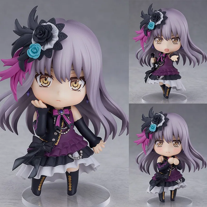 GSC, GoodSmile Originale GSC Clay Man #   1302 BanG Sogno! Girl Band Party Glacier Silk Night Anime Mobile Doll Model Toy Gift