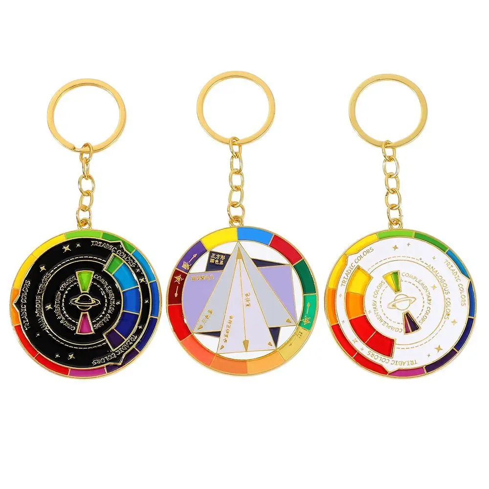 

Новый вращающийся брелок с цветным колесом, соответствующий цвету, сохранит ваш кулон-брелок с проблемным цветом