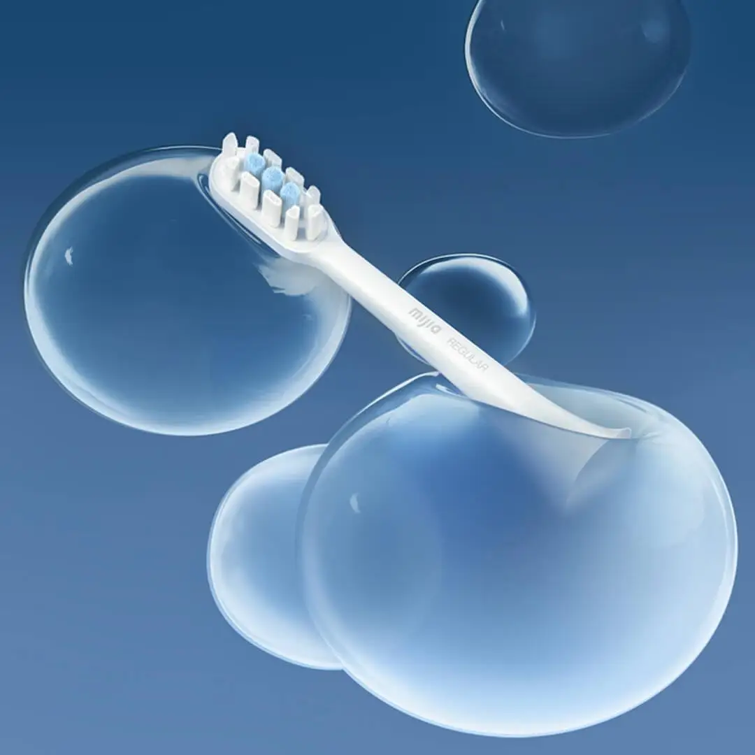 3pcs/6pcs Original MIJIA T302 Sonic Toothbrush Heads Teethbrush Replacement Heads Sonic Oral Hygiene Mi Oral Clean image 4