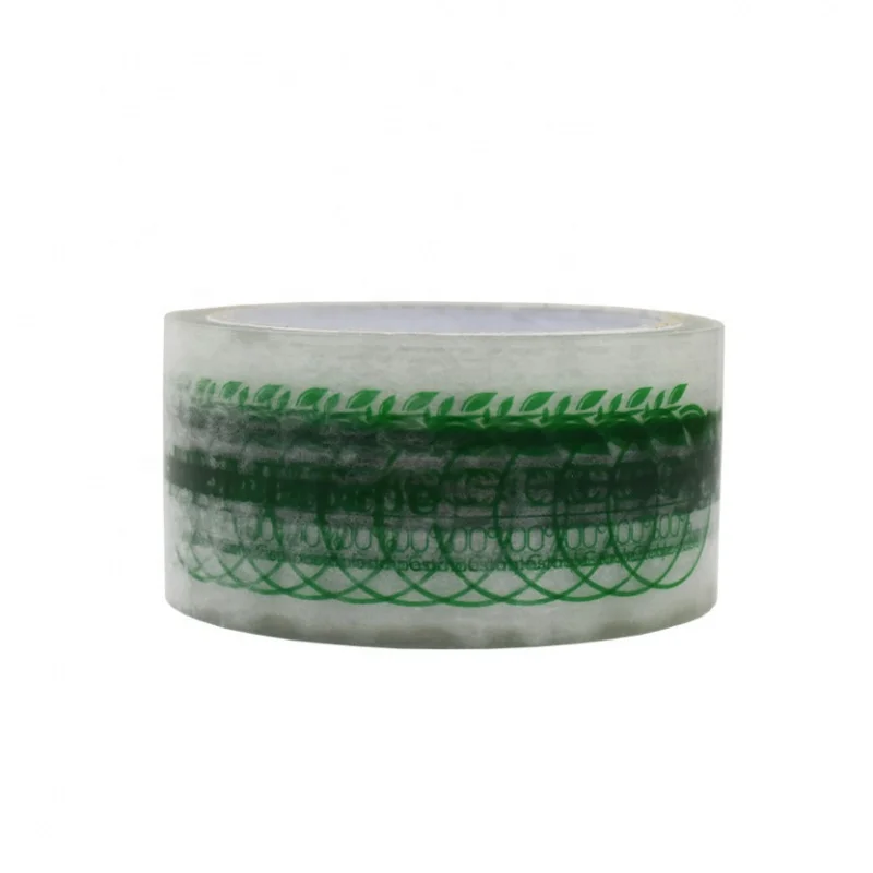 Customized productCustom Transparent Bopp Adhesive Packing Tape Brown Color Bopp Custom Logo Printed Packing