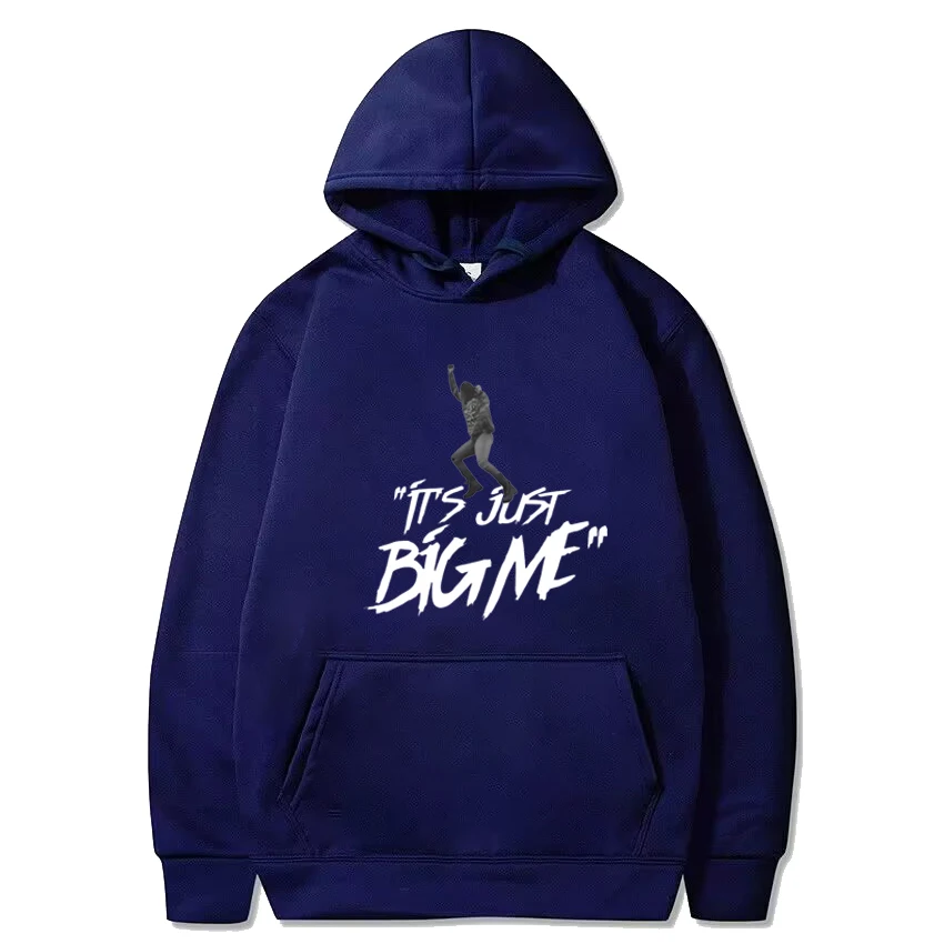 Rapper Kendrick Lamar It's Just BIG ME print Hoodie New Men Women vintage Fleece Long sleeve streetwear Unisex Casual Sweatshirt