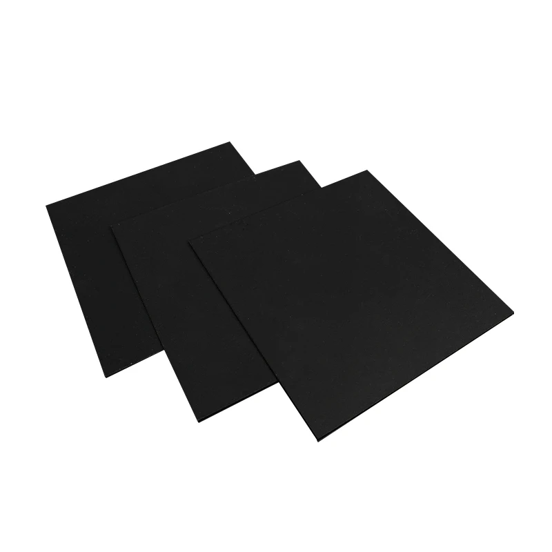 

10PC Black PVC Board Thickness 0.2mm 0.3mm 0.4mm 0.5mm 0.8mm 1mm Plastic Plate 300x300mm