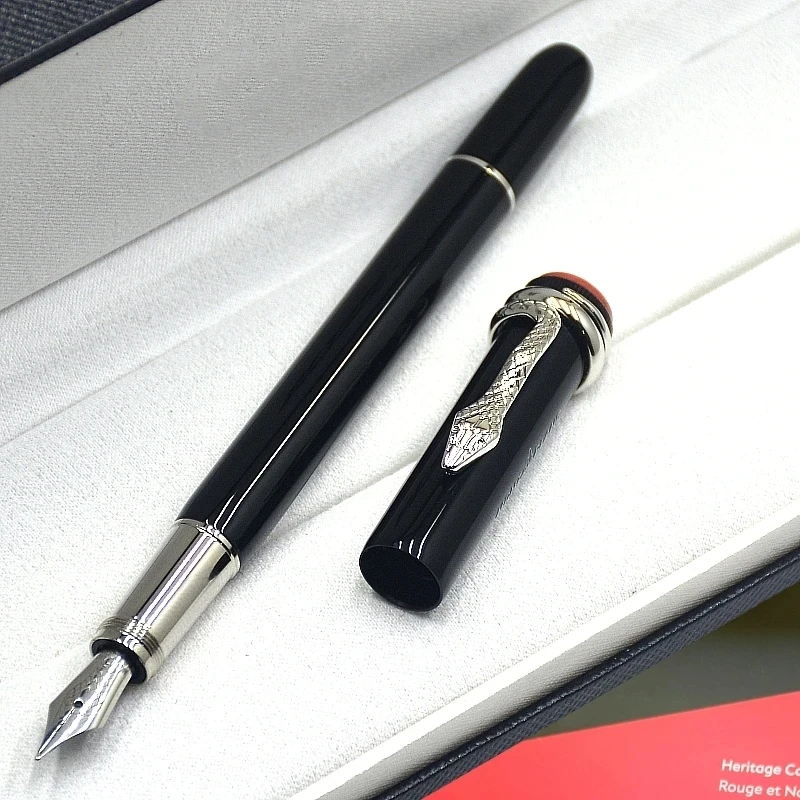 Limited Edition Heritage Series 1912 Classic Fountain Pen Unique Snake Clip And Nib Design Office Writing Ink Pens High Quality