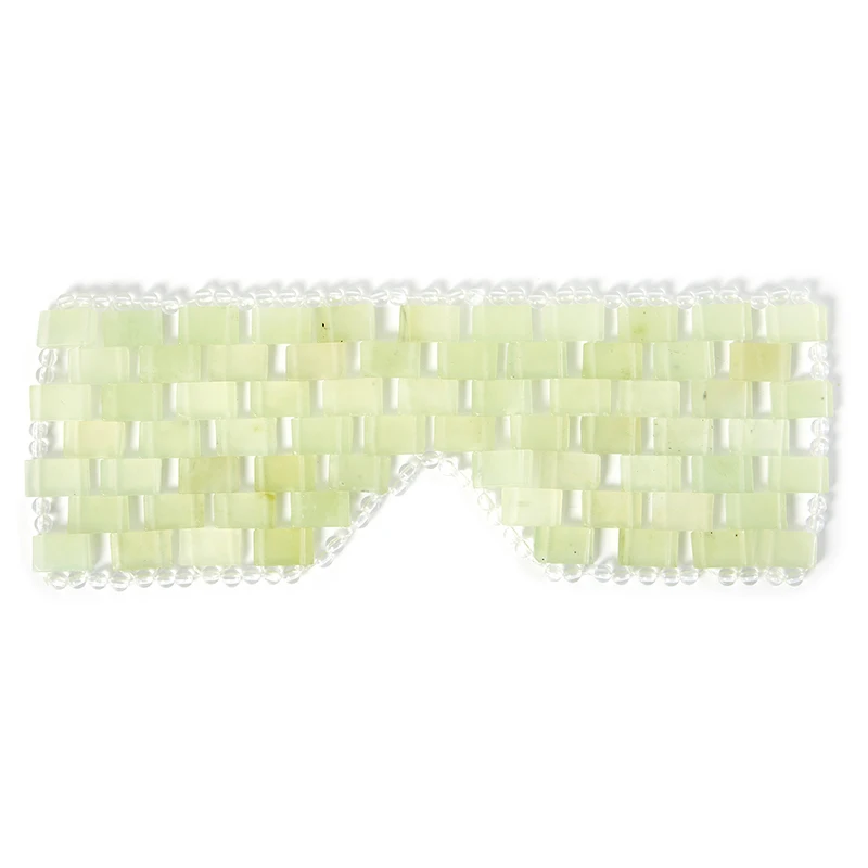 Natural Jade Eye Mask Massager For Eye Relax Sleep Massager Mask Tool Mask Care Stone Face Sleep