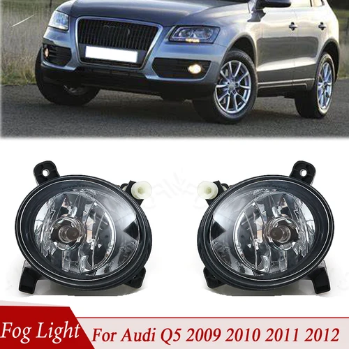 Luz antiniebla inferior del parachoques delantero, conjunto de lámpara antiniebla, faro para correr 8T 0941699 B 8T 0941700 B Para Audi Q5 2009 2010 2011 2012 Para Coche