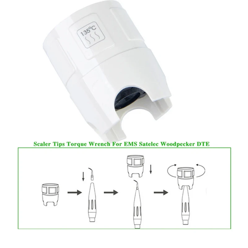 

Набор из 5 ультразвуковых насадок VVDental для стоматологического скалеров, ключ-держатель для насадок EMS Woodpecker Satelec Piezo Scaler