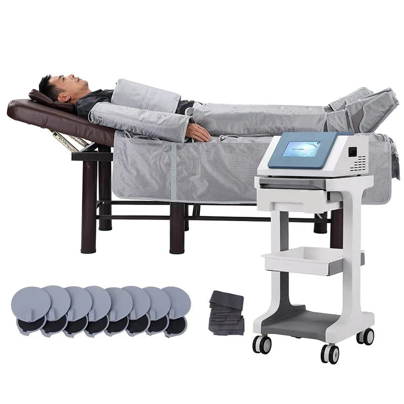 CE 3 In 1 Pressotherapie Infrarot Lymphdrainage Massage Presoterapia Maschine Mit Körper Massage Sauna Decke;