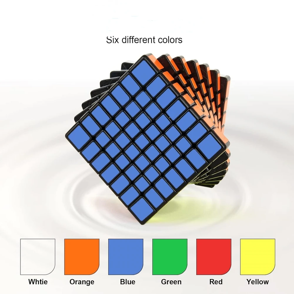 MoYu Cubing Classroom Meilong 7x 7x7 Seven Layers magic puzzles cubes 7x7x7 Speed Magic Cube Stickerless Vivid Colors