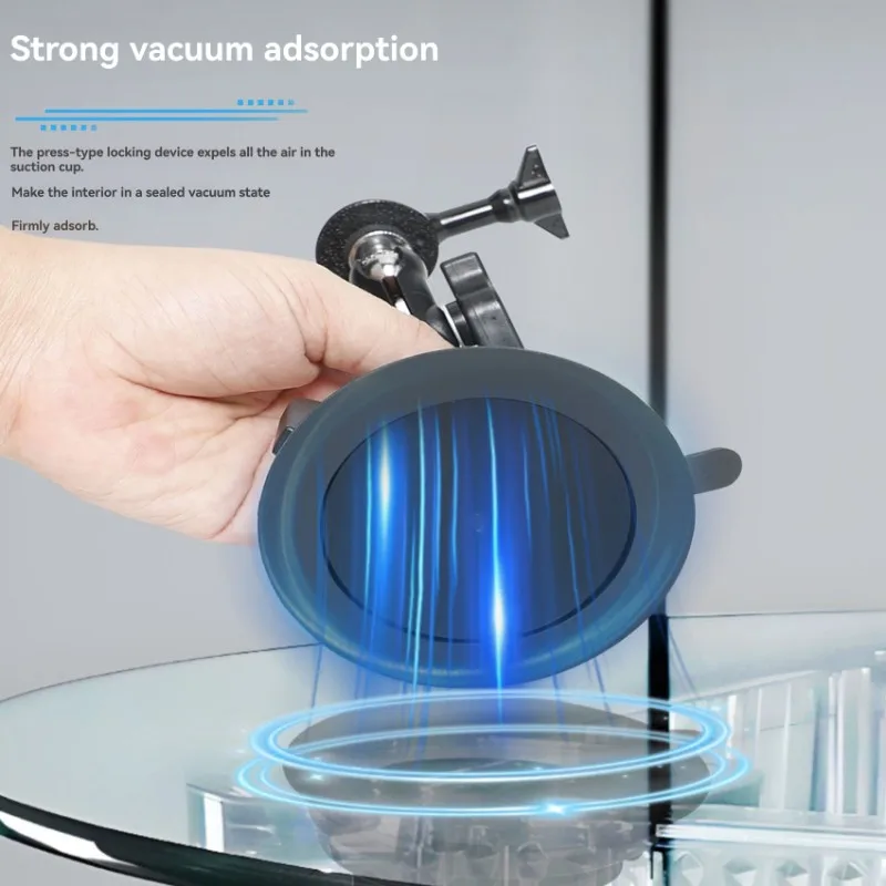 N05R For Insta360 Go Ultra Camera Car Suction Cup Mount - Secure Holder for Vehicle Recording