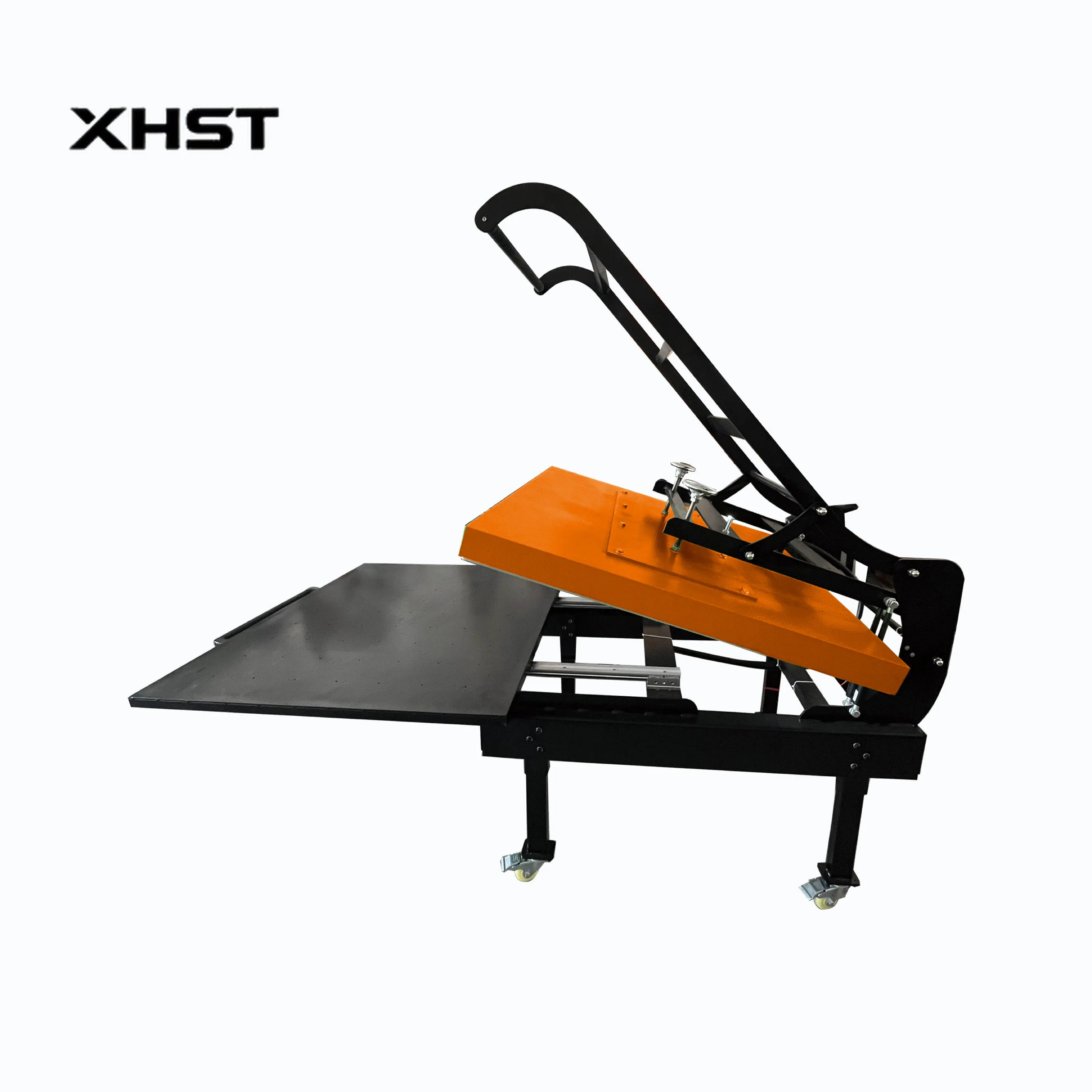100x120cm Manual Flatbed Sublimation Garment Heat Press Machine Electric Driven T-Shirt Mouse Pad