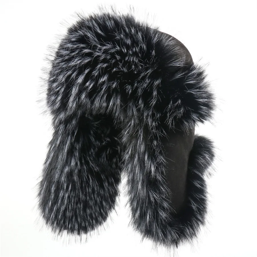 Men Women Plus‑Size Trapper Hat, Thick Wind‑Resistant Ear‑flap Snow Hat For Cold Northeast Winter Outdoor