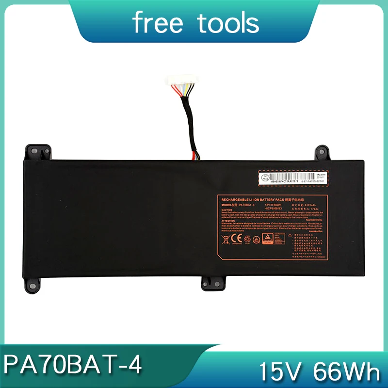 Новый аккумулятор для ноутбука PA70BAT-4 для Clevo PA70HP6-G PA70HS-G для Technologies XMG Pro 17 S17 Pro-8U для KINGBOOK G97E G99E