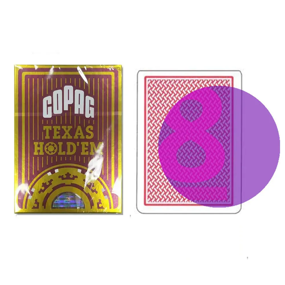 

Marked Playing Card For Infrared contact lense Copag Texas Holdem Anti Poker Cheat Game Deck