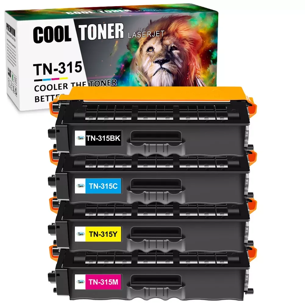 4PK TN315 Toner Cartridge For Brother TN-315 HL-4570CDW MFC-9970CDW MFC-9560CDW