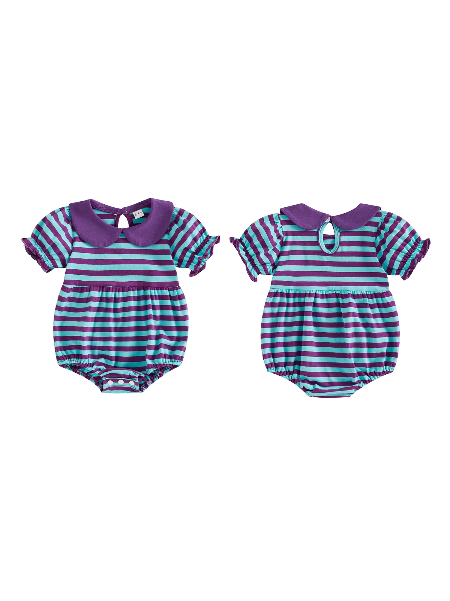 Jumpsuit Sleeve Doll Bubble Romper Summer Puff Infant Bubble Romper Short Sleeve Short Sleeve Doll New