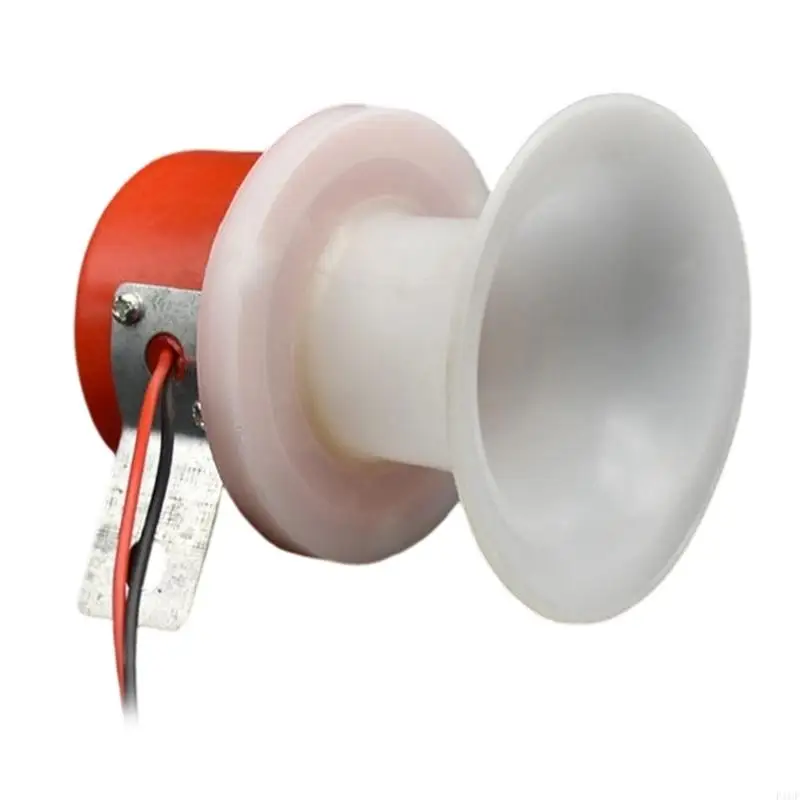 F1CF Adjustable Volumes Reverse Warning Horn for Motorcycles Electric Tricycles Ensures Pedestrian Awareness Enhanced Safety