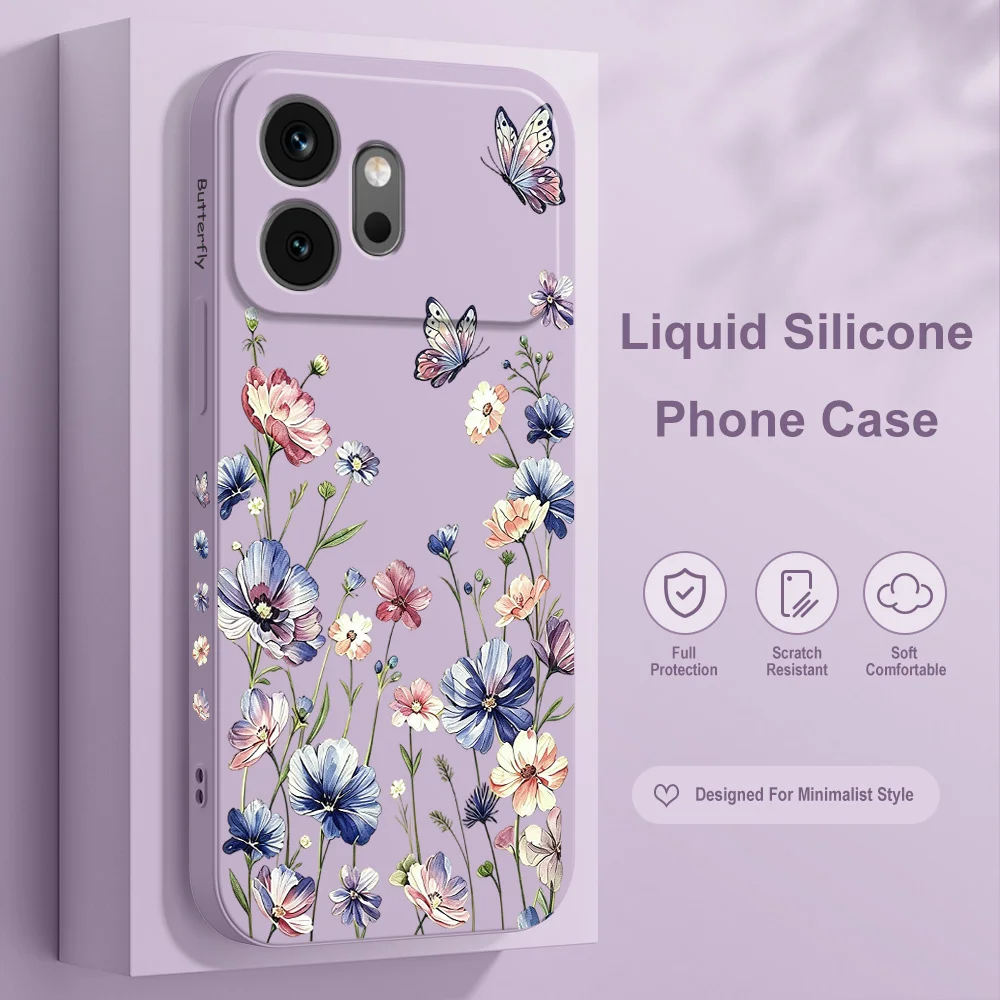 Butterfly Hush Phone Case For Huawei Honor 600 400 300 200 100 90 Pro Lite Smart Magic 8 7 4 Silicone Soft Cover