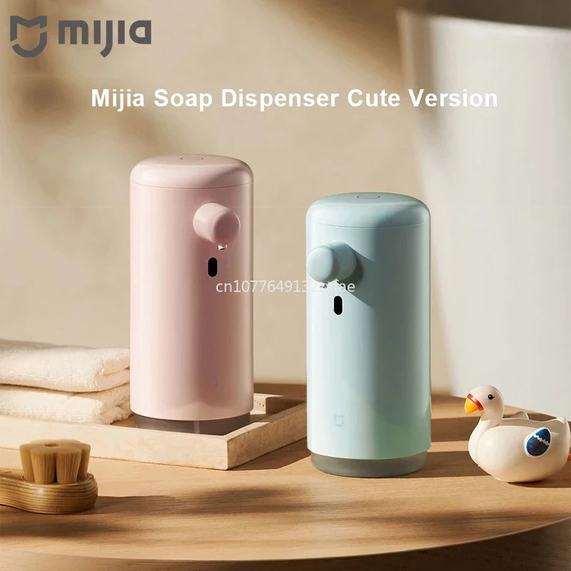 

Автоматический дозатор мыла Mijia: милый дизайн, индукционный, для мытья рук, с функцией стерилизации, водонепроницаемый, для ванной комнаты, новинка