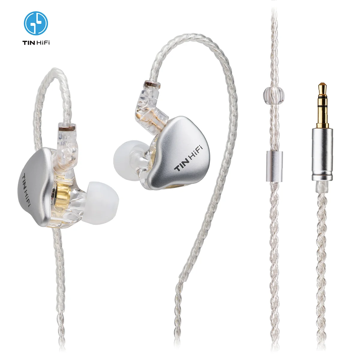 

TINHiFi C1 Earphone Full Range 10mm DLC Diaphragm Dynamic Driver Headset Replaceable 0.78mm 2Pin Cable Sport Audiophile IEM