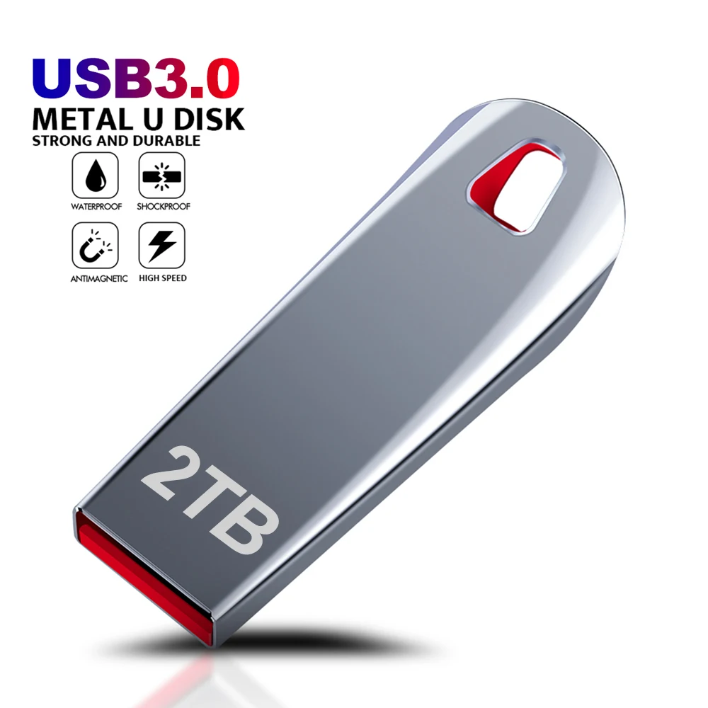 Super MINI USB 3.0 Pen Drive 2TB 128GB 64GB 32G High Speed Pendrive 1TB Memoria USB Flash Drive 512GB Cle USB Stick Portable SSD