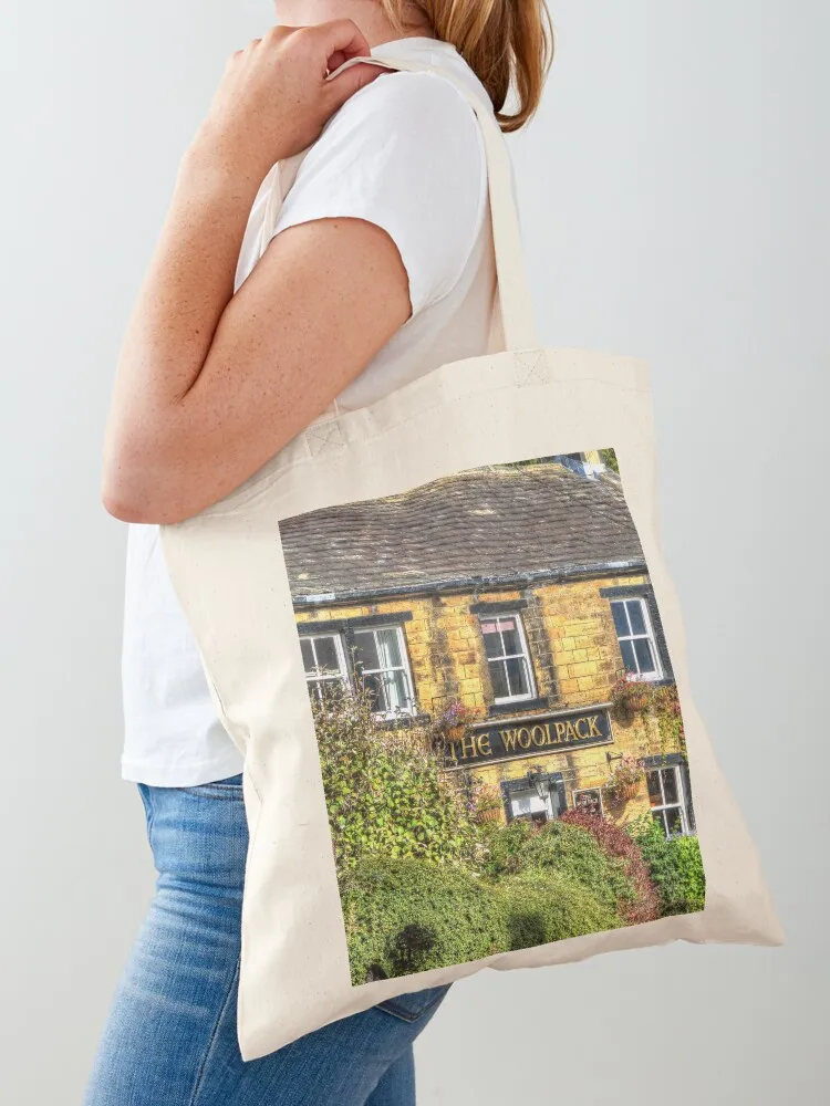 

Cheers From The Woolpack Emmerdale 3 Tote Bag canvas shopping bag large tote bag hand bags shopping