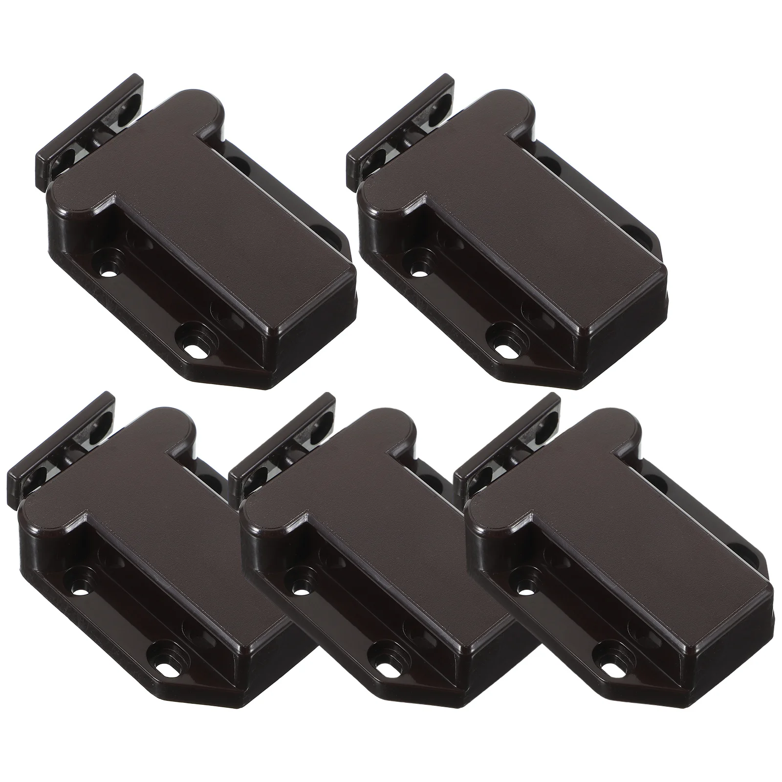 

5Pcs Cabinet Door Push to Open Latch Touch Latches Automatic Durable Rebounding Lock for Kitchen Cupboard Door Latches