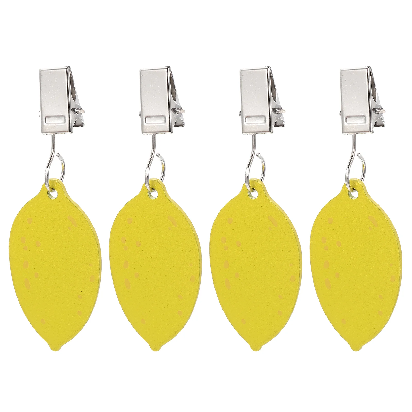 

4 Pcs Load-bearing Tablecloth Clip Pendant Outdoor Dining Skirt Weights Refined Iron