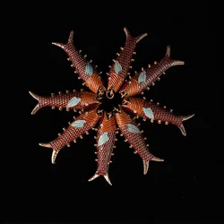 8 pieces DIY Fish Charms Epoxy Spanish Mackerel Pendant Jewelry Making Accessories