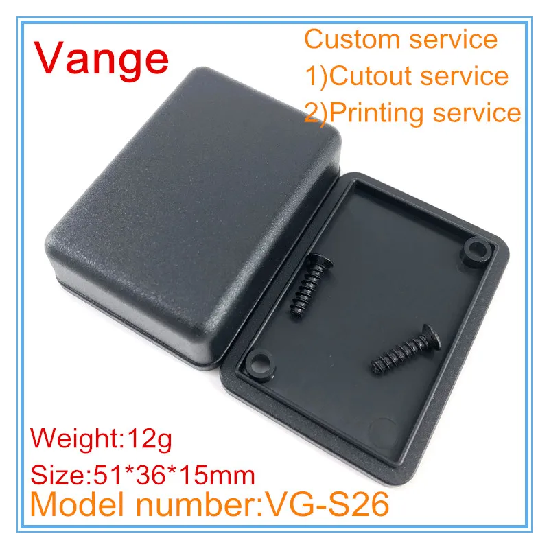 Vange electronics project box 51*36*15mm ABS plastic enclosure junction box