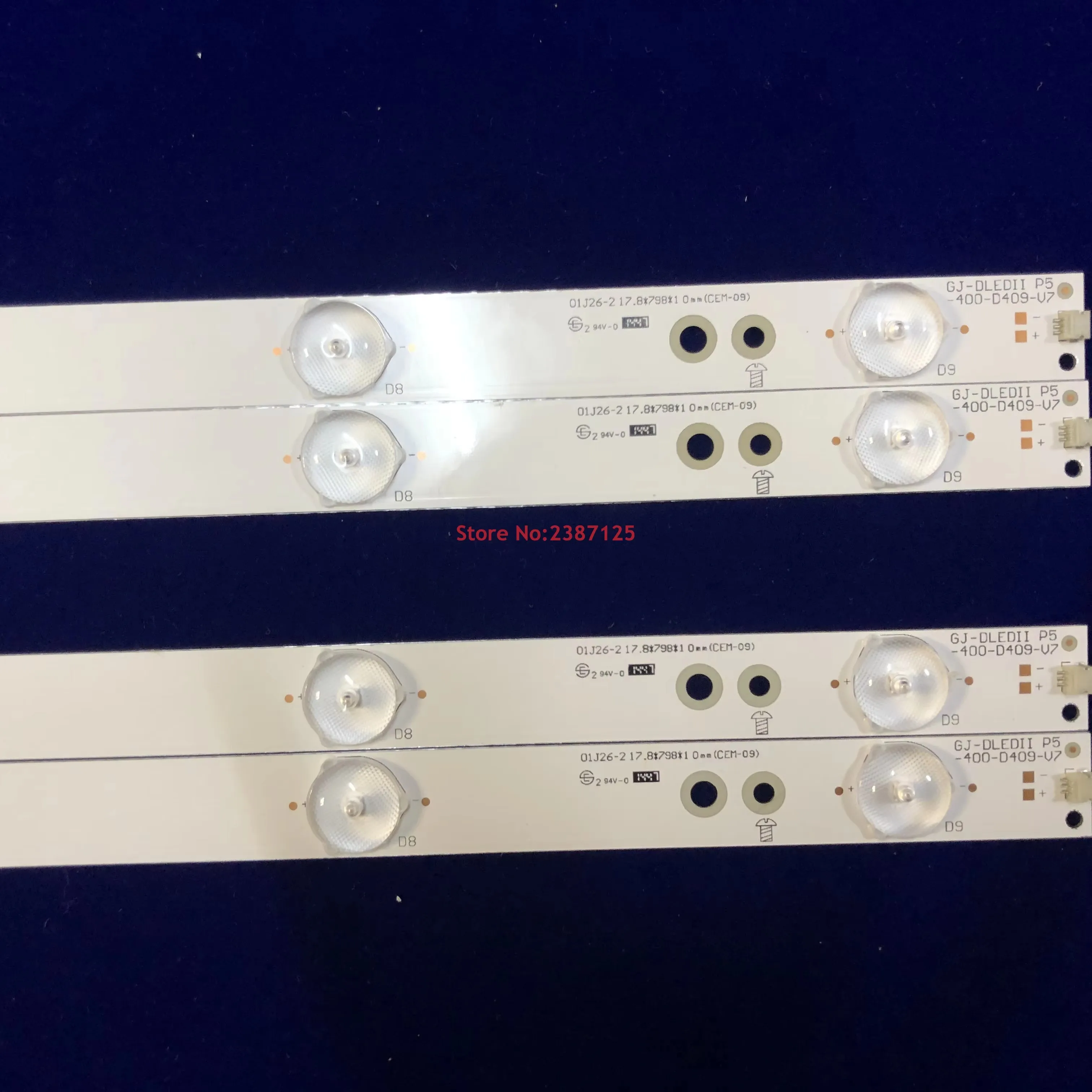 LED Backlight Strip 9lamps LE40D3142 LE40D1452 40PFL6340/T3 40PFL5655/T3 40PF5650/T3 40PFH4319/88 40PFS6609/12  40PFT5300/12