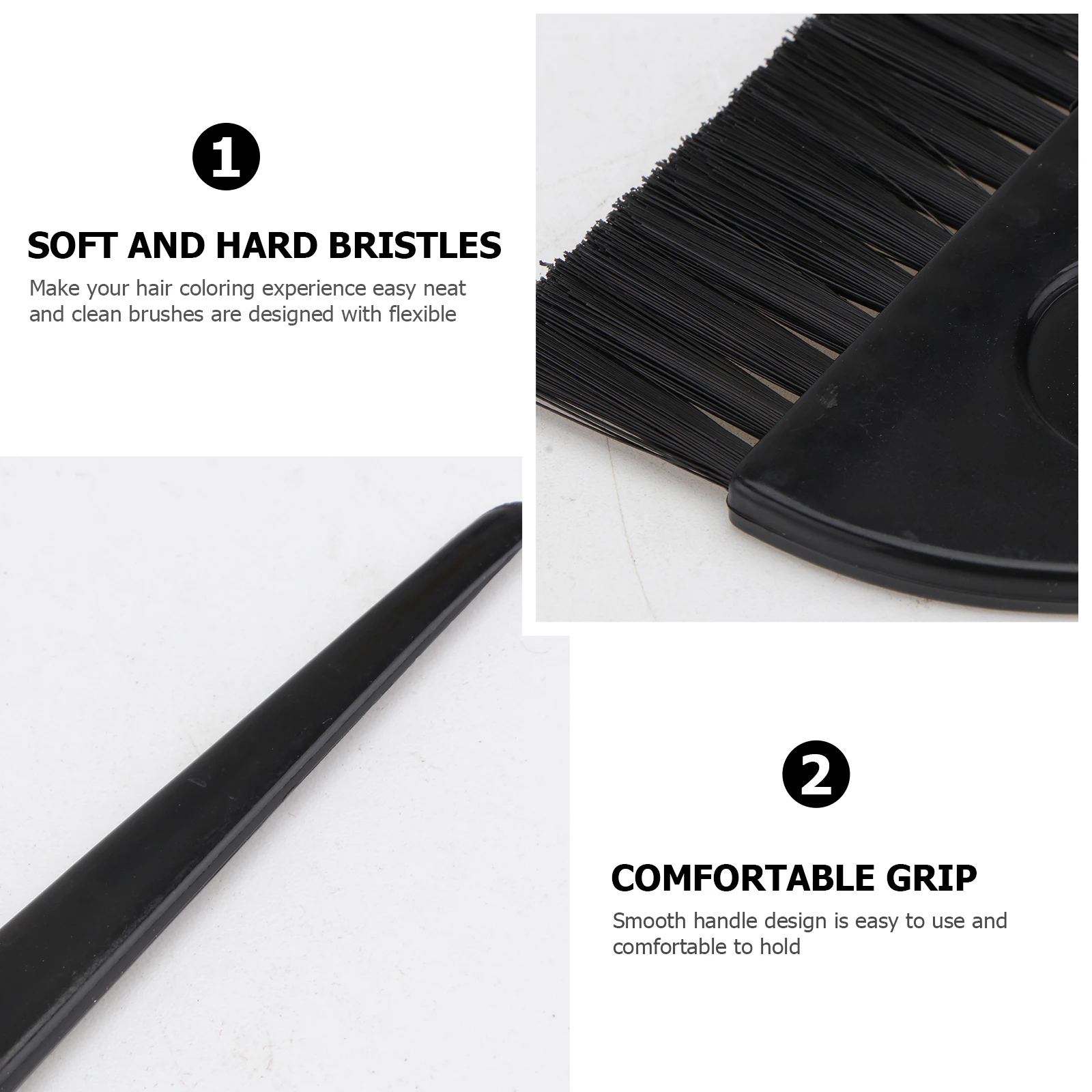 

10 PCS Dye Outline Small Brush Hair Color Salon Supplies Care Coloring Applicator