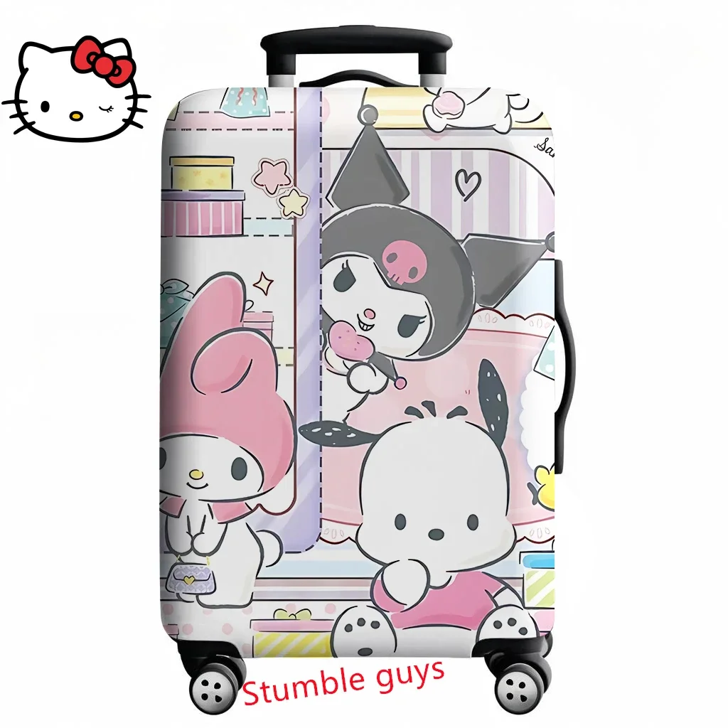 Anime Kawaii Hello Kitty Kofferhülle passend für 18-32 Zoll Gepäck Reiseschutz für Fans