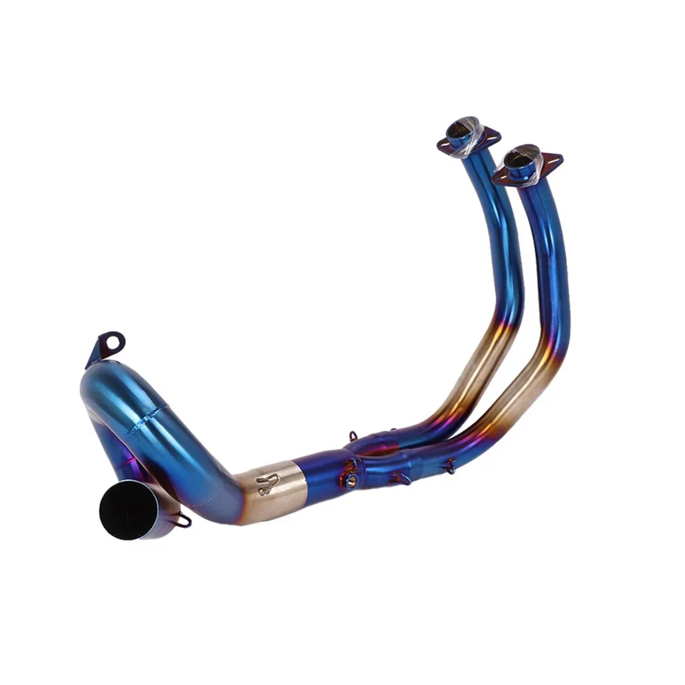 Für Yamaha YZF R7 MT07 FZ07 2022 2025 Komplettes Auspuff-Header-Verbindungsrohr 51mm Schalldämpfer Auspuffrohre Schalldämpfer Auspuffrohre – Detail 4