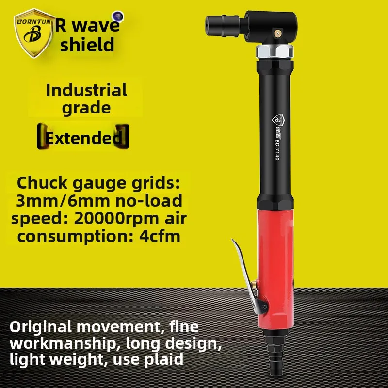

Bodun Extended Elbow Grinder, Pneumatic Elbow Polishing Machine, Industrial-Grade Grinder, High-Speed Bd-7140