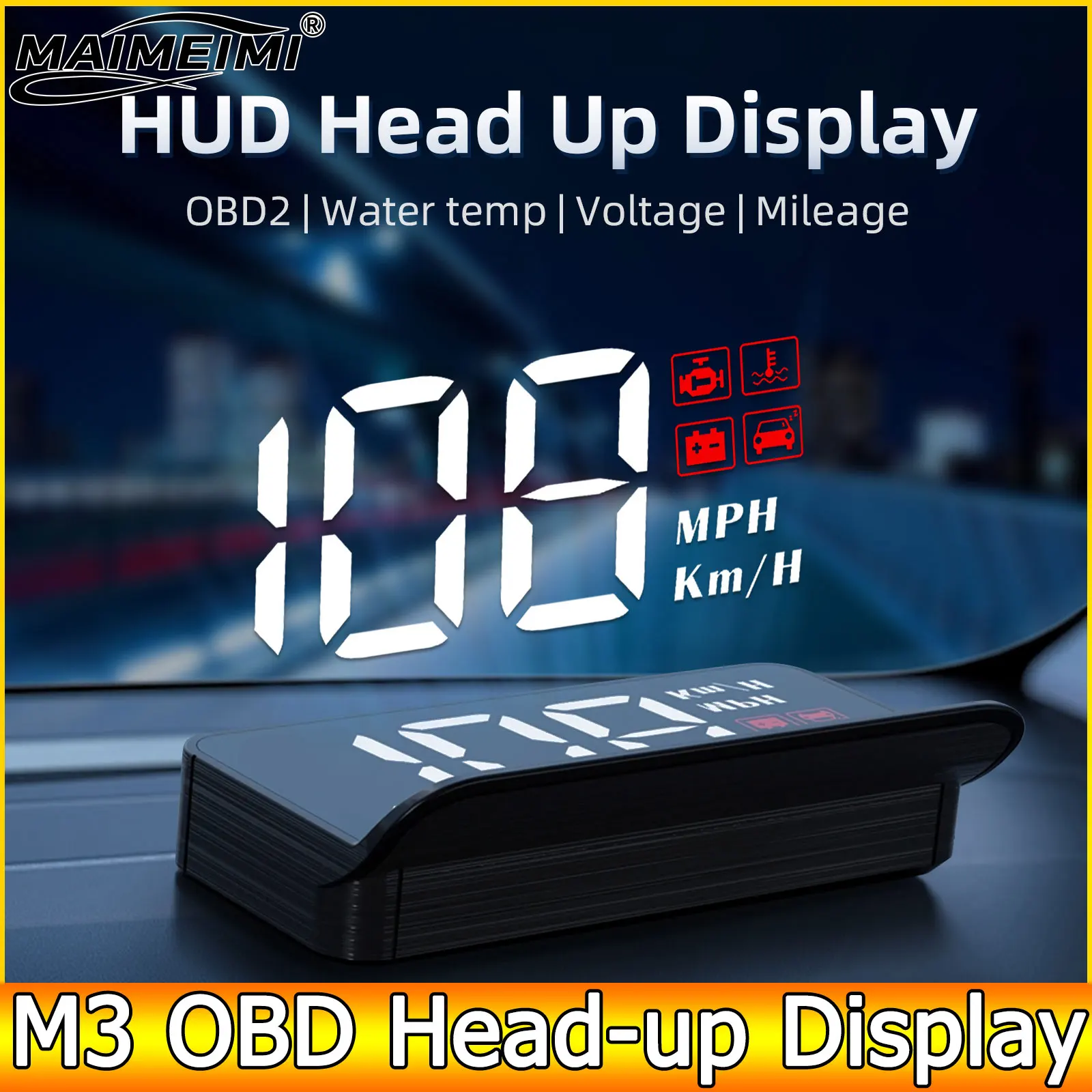 Ad M3 Obd Hud Winds… - image
