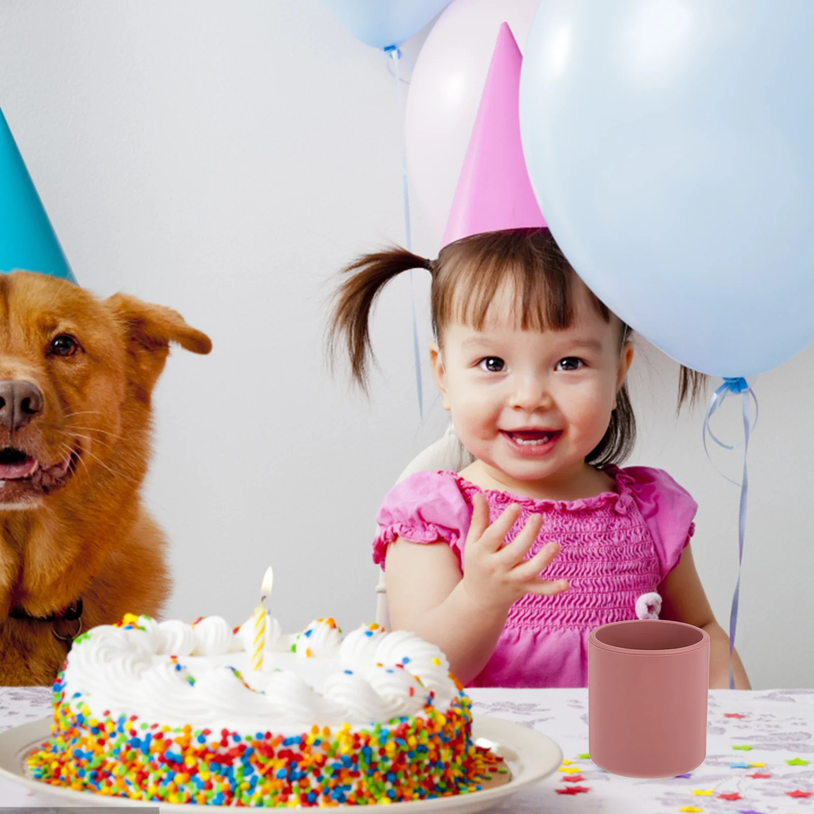 

Силиконовая детская чашка для тренировки питьевого молока, аксессуар для воды для малышей, эргономичный дизайн, безопасный, без запаха, прочный, против удушья