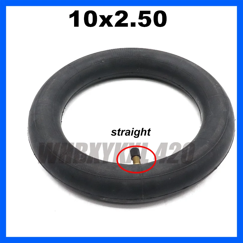 10 Inch Xe Điện Ống Bên Trong 10X2.50 10X2.5 255X80 Bên Trong Lốp Xe Cho KUGOO M4 PRO Bằng Không 10x Xe Điện Lốp Phụ Kiện